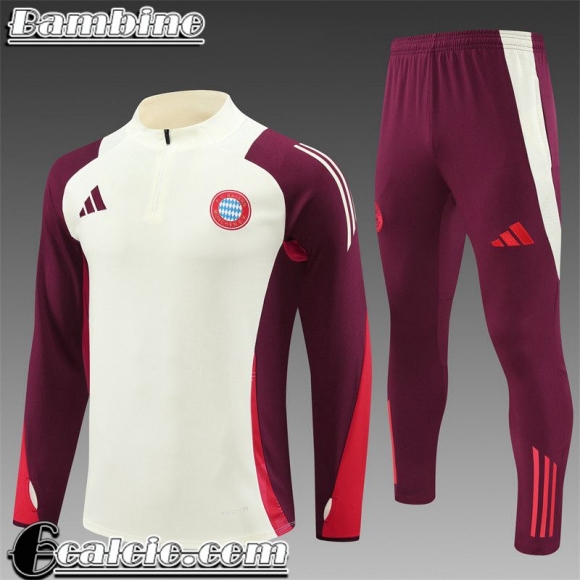 KIT: Tute Calcio Bayern Monaco Bambini 2024 2025 C305