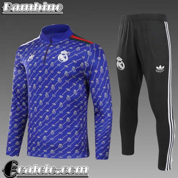 KIT: Tute Calcio Real Madrid Bambini 2024 2025 C318