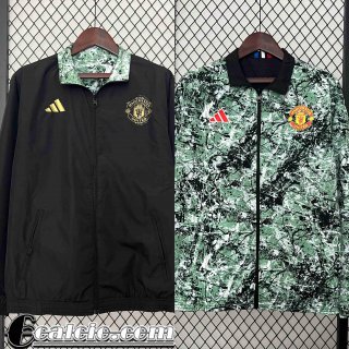Giacca A Vento Reversible Manchester United Uomo 2024 2025 D232