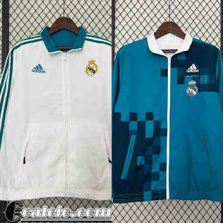 Giacca A Vento Reversible Real Madrid Uomo 2024 2025 D239