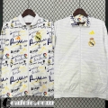 Giacca A Vento Reversible Real Madrid Uomo 2024 2025 D240