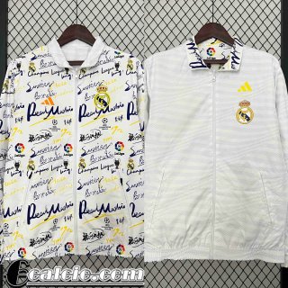 Giacca A Vento Reversible Real Madrid Uomo 2024 2025 D240