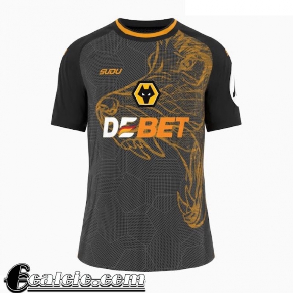 Maglie Calcio Wolverhampton Wanderers Seconda Uomo 2024 2025