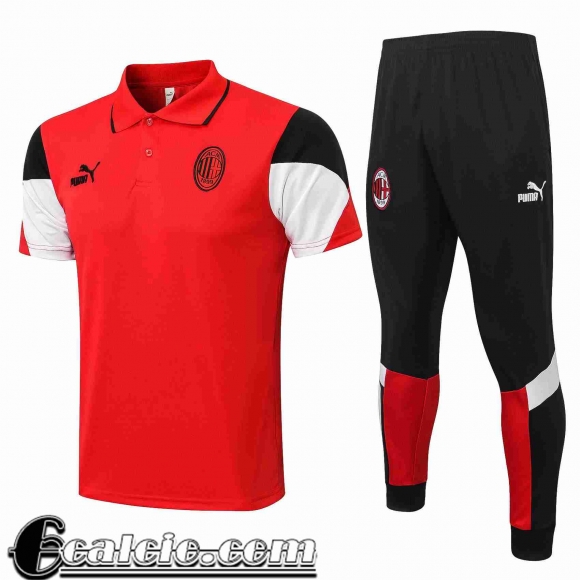 Polo AC Milan Uomo rosso 2021 2022 PL109