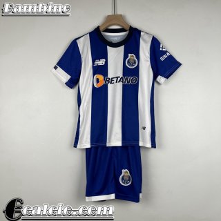 Maglie Calcio Porto Prima Bambini 23 24 MK50
