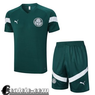 Tute Calcio T Shirt Palmeiras Verde Uomo 23 24 TG873