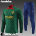 Tute Calcio Portogallo Verde Bambini 23 24 TK657