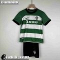 Maglie Calcio Sporting Lisbon Prima Bambini 23 24