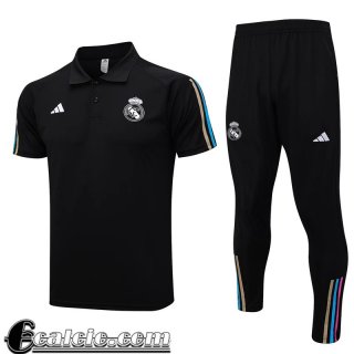 Polo Shirts Real Madrid nero Uomo 23 24 PL697