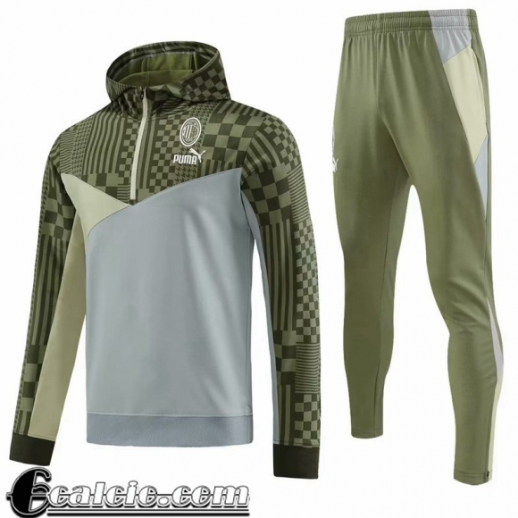 Felpa Sportswear AC Milan grigio-verde Uomo 23 24 SW69
