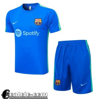 Tute Calcio T Shirt Barcellona blu Uomo 23 24 TG944