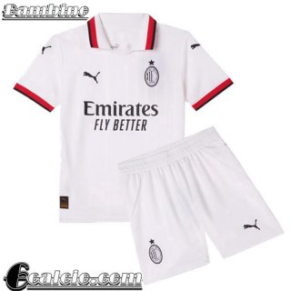 Maglie Calcio AC Milan Seconda Bambini 24 25