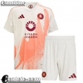 Maglie Calcio AS Roma Seconda Bambini 24 25