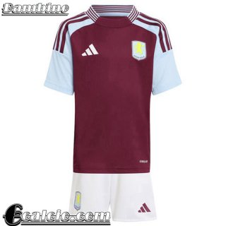 Maglie Calcio Aston Villa Prima Bambini 24 25