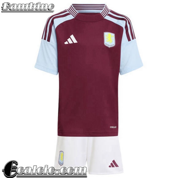 Maglie Calcio Aston Villa Prima Bambini 24 25