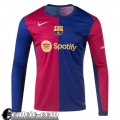 Maglie Calcio Barcellona Prima Uomo Manga Larga 24 25