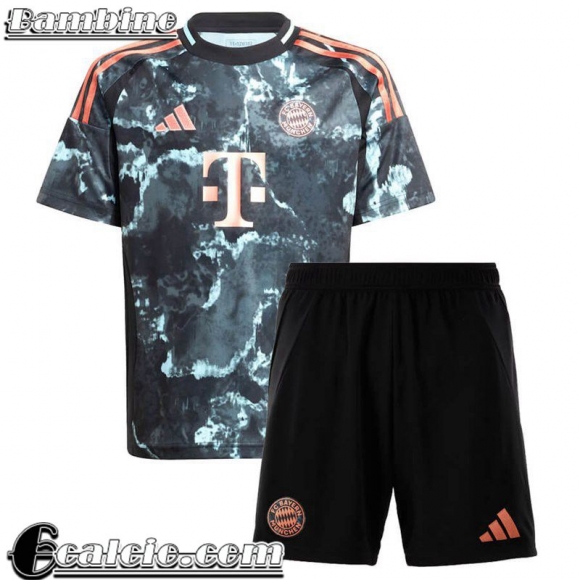 Maglie Calcio Bayern Monaco Seconda Bambini 24 25