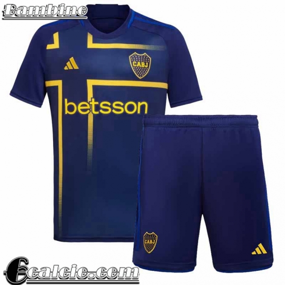 Maglie Calcio Boca Juniors Terza Bambini 24 25