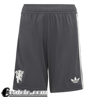 Pantaloncini Calcio Manchester United Terza Uomo 24 25 P484