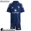 Maglie Calcio Manchester United Seconda Bambini 24 25