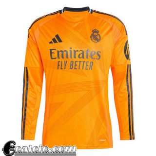 Maglie Calcio Real Madrid Seconda Uomo Manga Larga 24 25