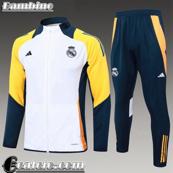 KIT: Full-Zip Giacca Real Madrid Bambini 24 25 C358