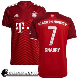 Maglia Calcio Bayern Monaco Prima Uomo # Serge Gnabry 7 2021 2022