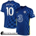 Maglia Calcio Chelsea Prima Uomo # Pulisic 10 2021 2022