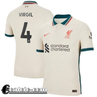 Maglia Calcio Liverpool Seconda Uomo # Virgil 4 2021 2022