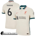 Maglia Calcio Liverpool Seconda Uomo # Thiago 6 2021 2022