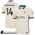 Maglia Calcio Liverpool Seconda Uomo # Henderson 14 2021 2022