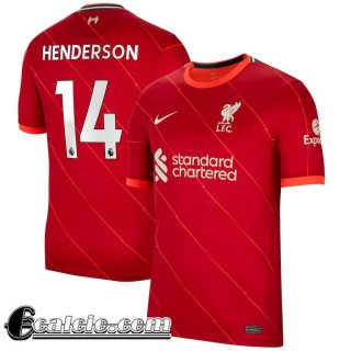 Maglia Calcio Liverpool Prima Uomo # Henderson 14 2021 2022