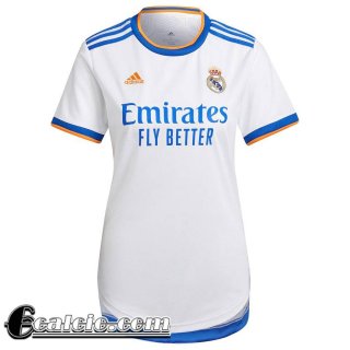 Maglia Calcio Real Madrid Prima Donna 2021 2022