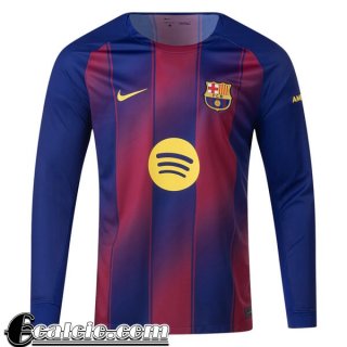 Barcellona Maglia Calcio Uomo Prima 25-26 maniche lunghe