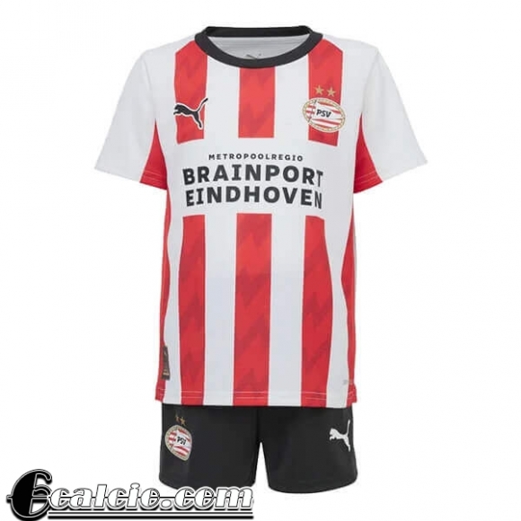 Eindhoven Maglia Calcio Bambino Prima 25-26