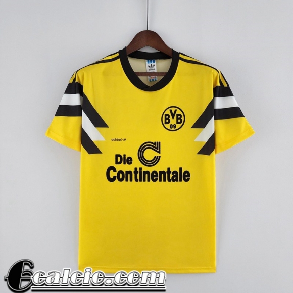 Retro Maglie Calcio Dortmund Prima Uomo 1989 FG195