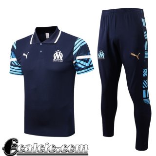 Polo Shirts Olympique Marsiglia blu Uomo 22 23 PL606