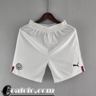 Pantaloncini Calcio Manchester City Bianco Uomo 22 23 DK189