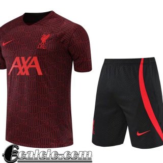 Tute Calcio T Shirt Liverpool rosso Uomo 22 23 TG407