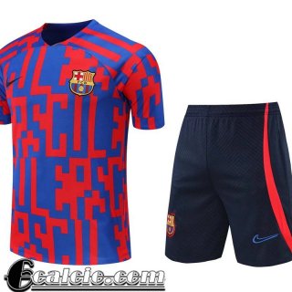 Tute Calcio T Shirt Barcelona Rosso & blu Uomo 22 23 TG410