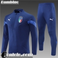 Tute Calcio Italia blu Bambini 22 23 TK321