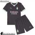 AC Milan Maglia Calcio Terza Bambini 2024 2025