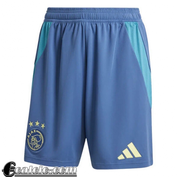 Ajax Pantaloncini Calcio Seconda Uomo 2024 2025 P495