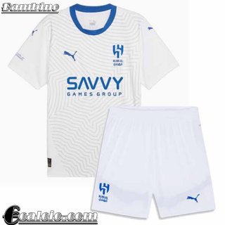 Al Hilal Maglia Calcio Seconda Bambini 2024 2025