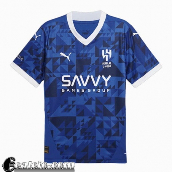 Al Hilal Maglia Calcio Prima Uomo 2024 2025