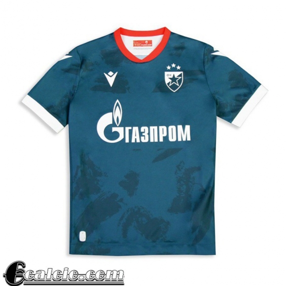 Red Star Belgrade Maglia Calcio Seconda Uomo 2024 2025