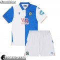 Blackburn Rovers Maglia Calcio Prima Bambini 2024 2025