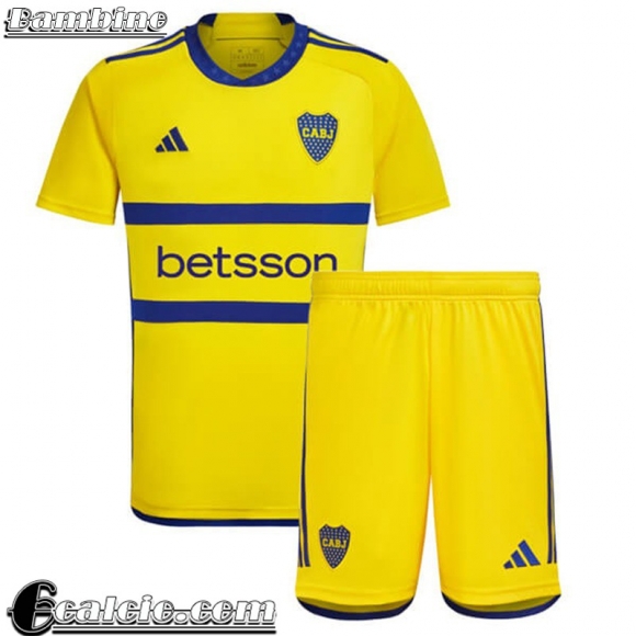 Boca Juniors Maglia Calcio Seconda Bambini 2024 2025