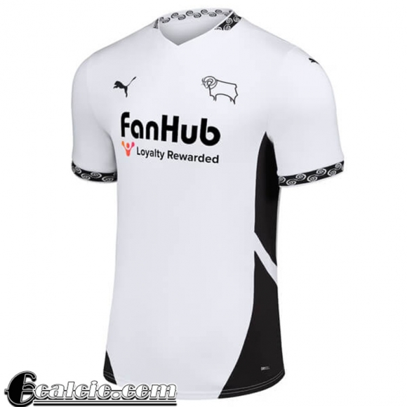 Derby County Maglia Calcio Prima Uomo 2024 2025