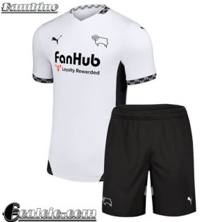 Derby County Maglia Calcio Prima Bambini 2024 2025